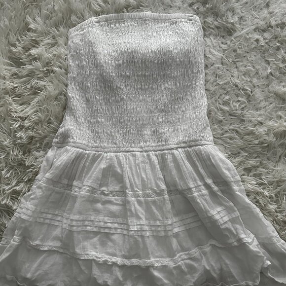Hollister White Mini Dress - Picture 4 of 4